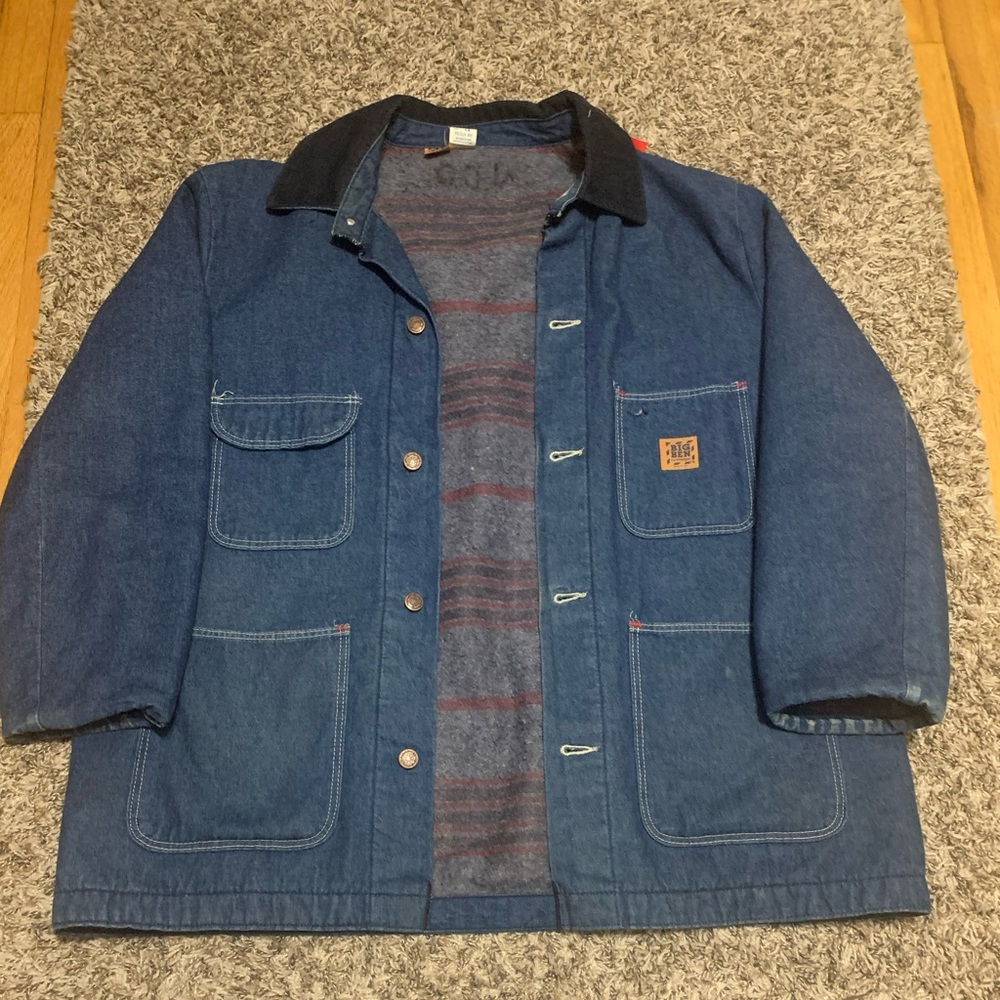 Vintage Men’s Size 44 Vintage Big Ben Wrangler Chore Jacket!!!
